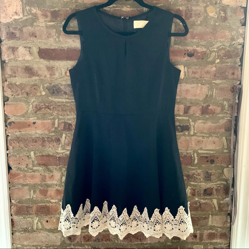 Lace Trim Dress